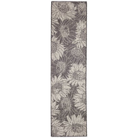 Liora Manne Carmel Sunflower Field 8483/48 Black Area Rug