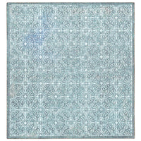Liora Manne Carmel Antique Tile 8476/04 Blue Area Rug
