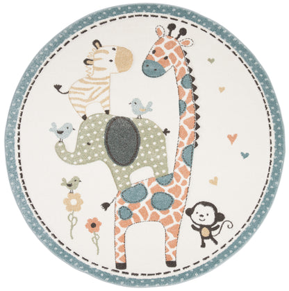 Safavieh Carousel Kids Crk120A Ivory Area Rug