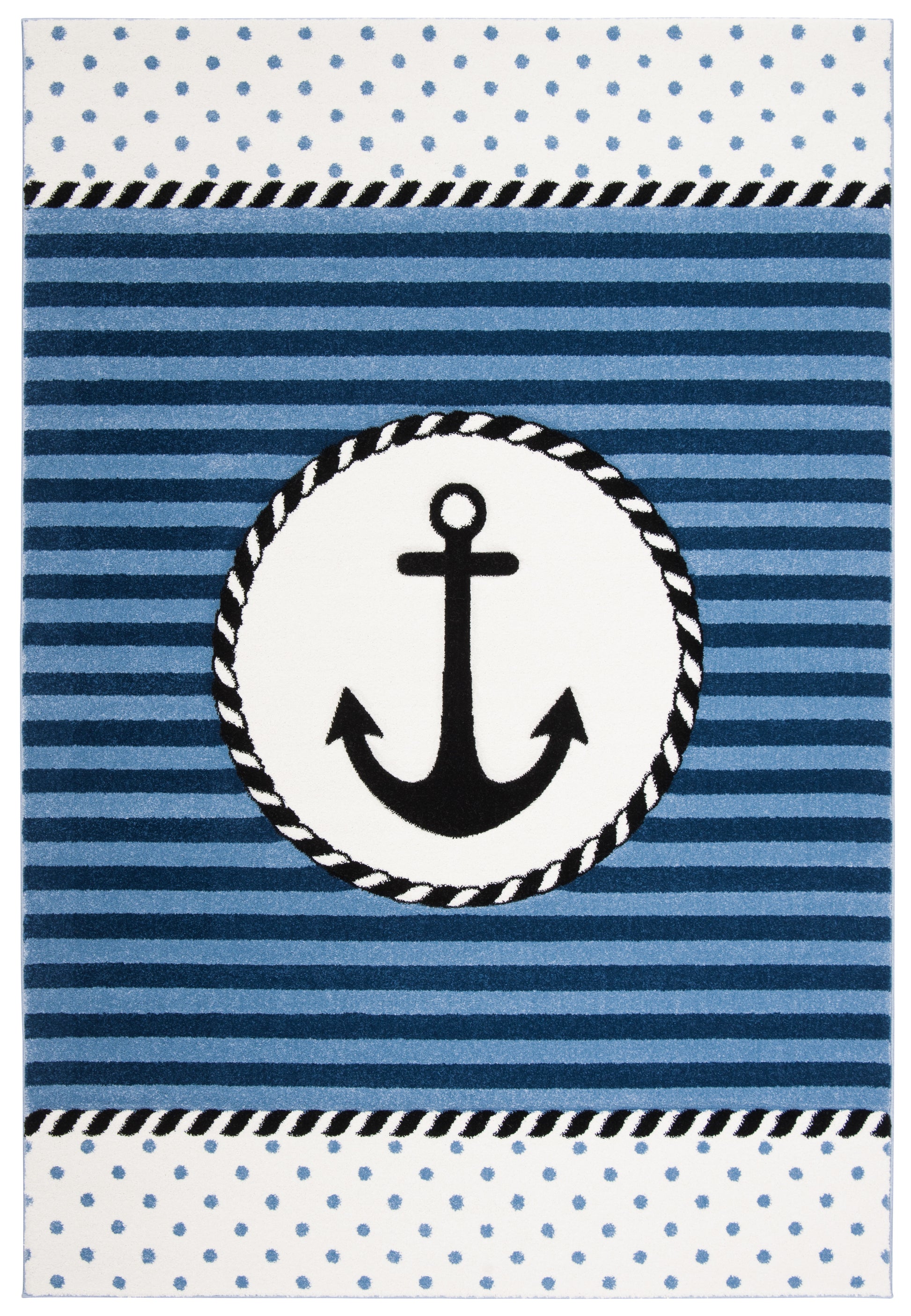 Safavieh Carousel Kids Crk124N Navy/Ivory Area Rug