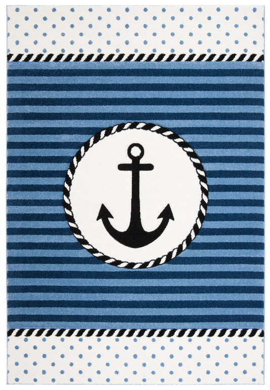 Safavieh Carousel Kids Crk124N Navy/Ivory Area Rug