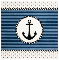 Safavieh Carousel Kids Crk124N Navy/Ivory Area Rug