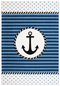 Safavieh Carousel Kids Crk124N Navy/Ivory Area Rug