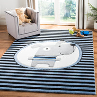 Safavieh Carousel Kids Crk126N Navy/Ivory Area Rug