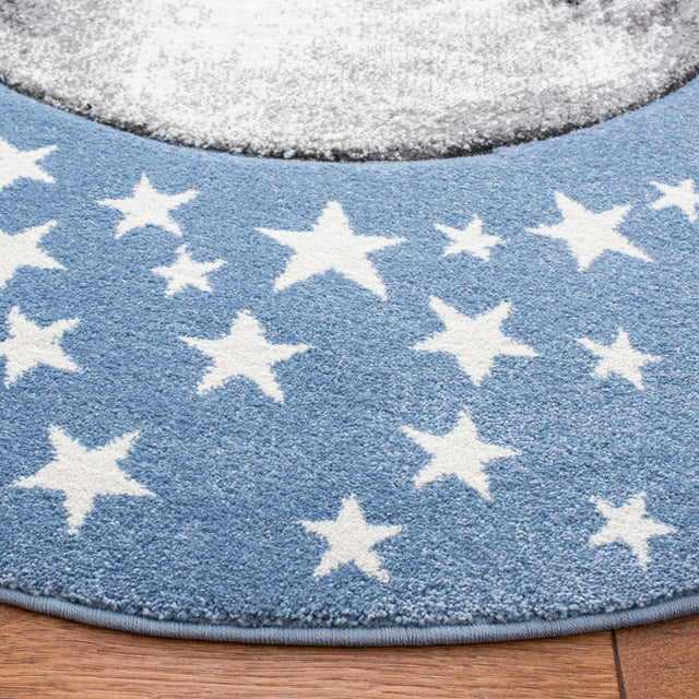 Safavieh Carousel Kids Crk135L Light Blue/Grey Area Rug