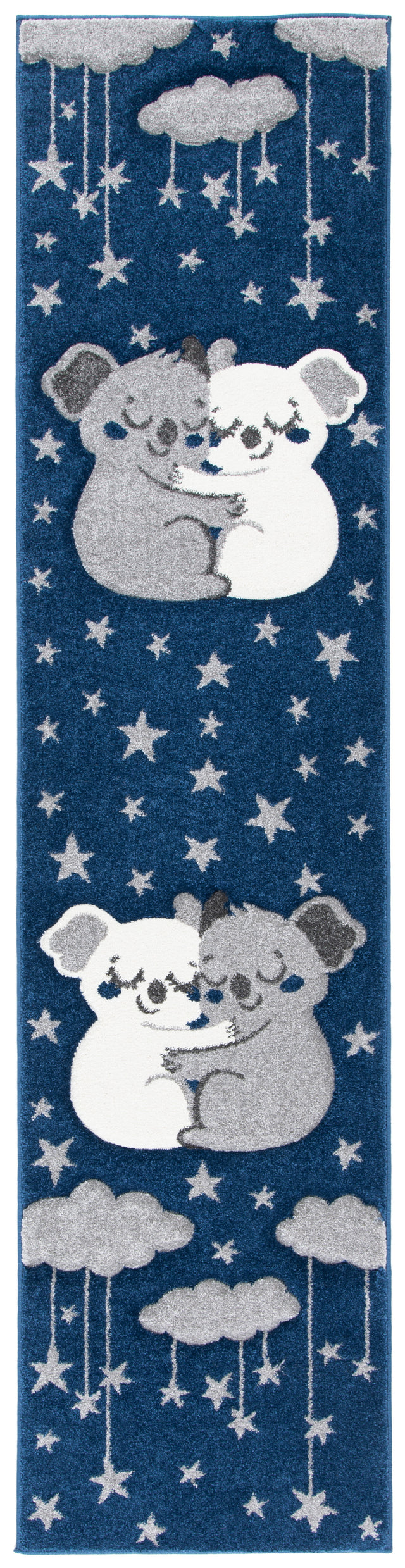 Safavieh Carousel Kids Crk195N Navy/Grey Area Rug