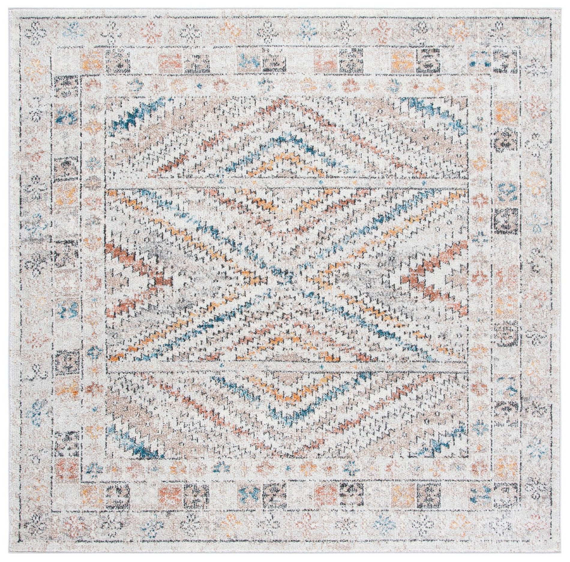 Safavieh Crystal Crs321A Ivory/Grey Area Rug