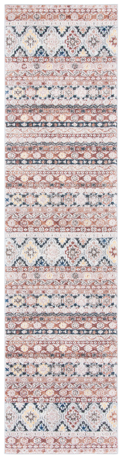 Safavieh Crystal Crs323P Rust/Ivory Area Rug