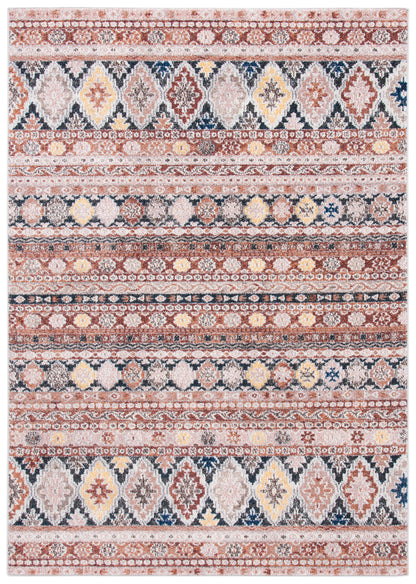 Safavieh Crystal Crs323P Rust/Ivory Area Rug