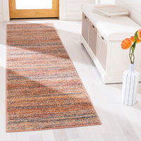 Safavieh Crystal Crs331P Rust/Blue Area Rug