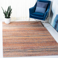 Safavieh Crystal Crs331P Rust/Blue Area Rug