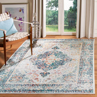 Safavieh Crystal Crs523H Blue/Ivory Area Rug