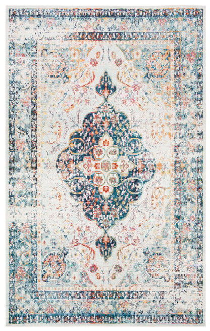 Safavieh Crystal Crs523H Blue/Ivory Area Rug