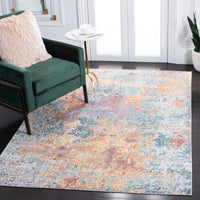 Safavieh Crystal Crs799D Gold/Blue Area Rug