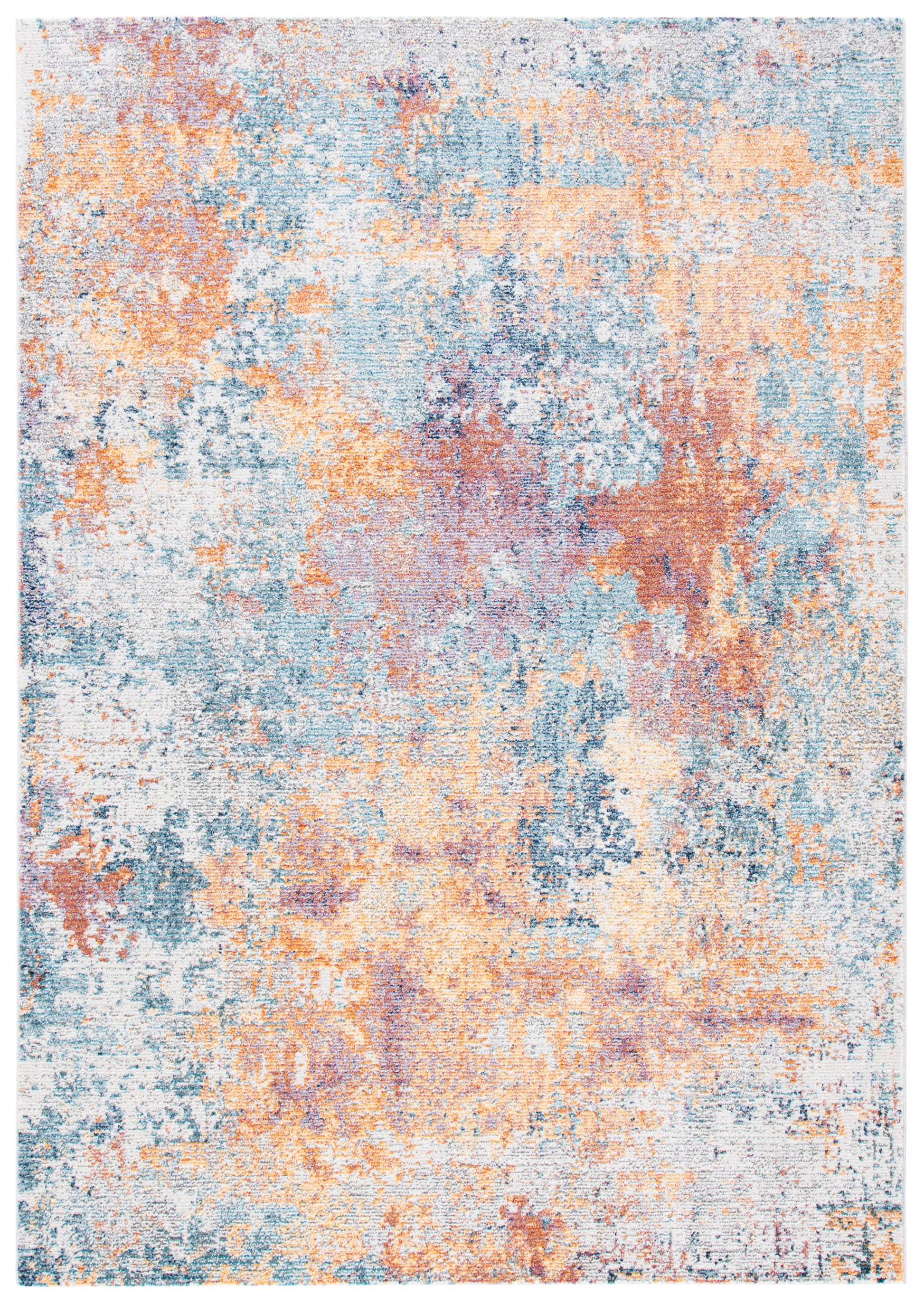 Safavieh Crystal Crs799D Gold/Blue Area Rug