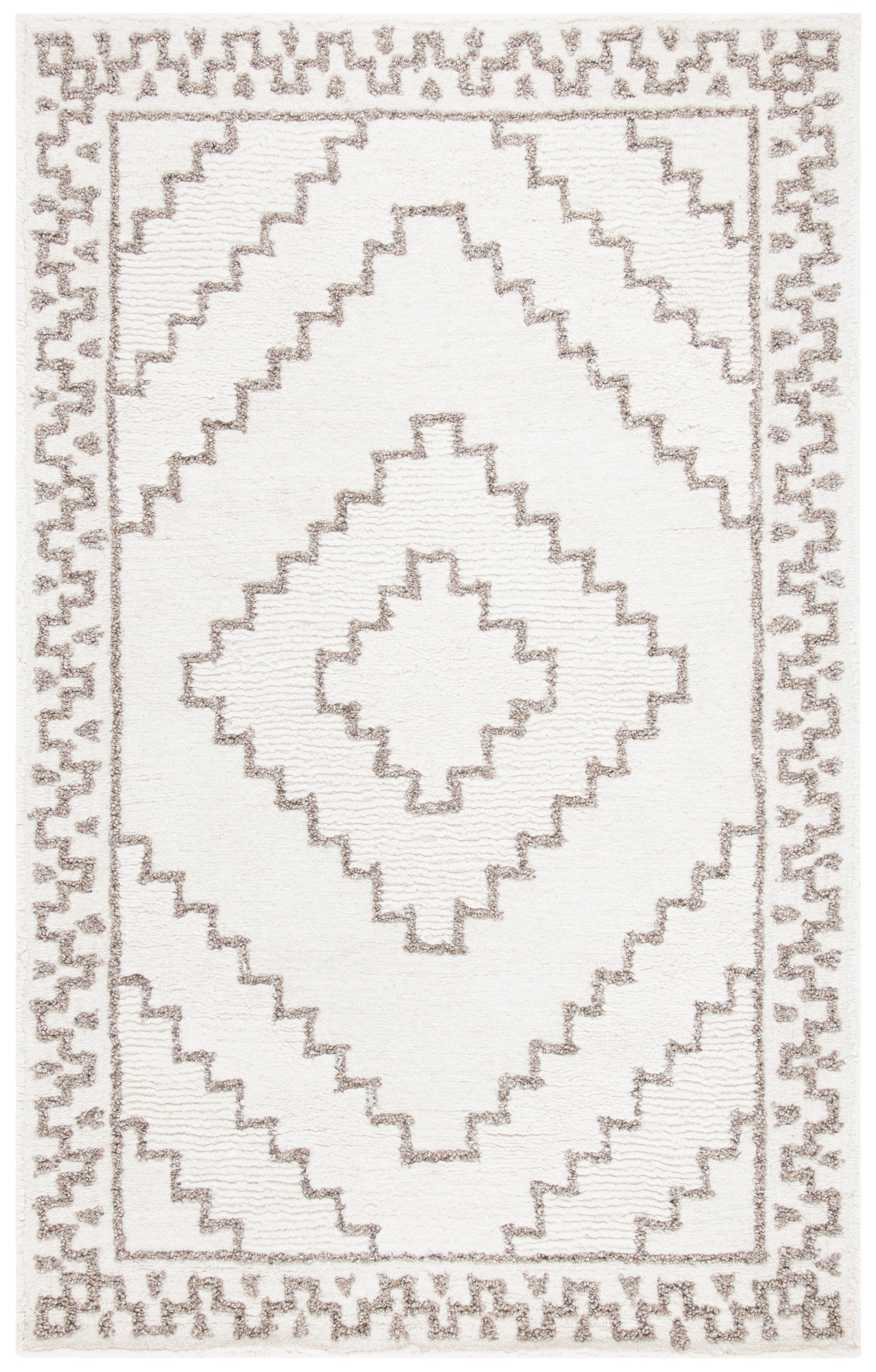 Safavieh Casablanca Csb205E Ivory/Taupe Area Rug