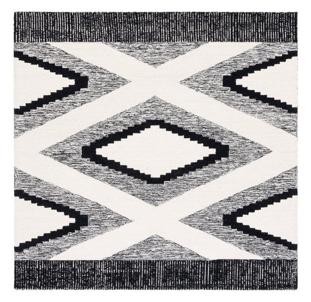 Safavieh Casablanca Csb225Z Ivory/Black Area Rug