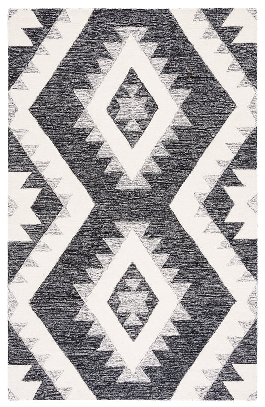 Safavieh Casablanca Csb226Z Ivory/Black Area Rug