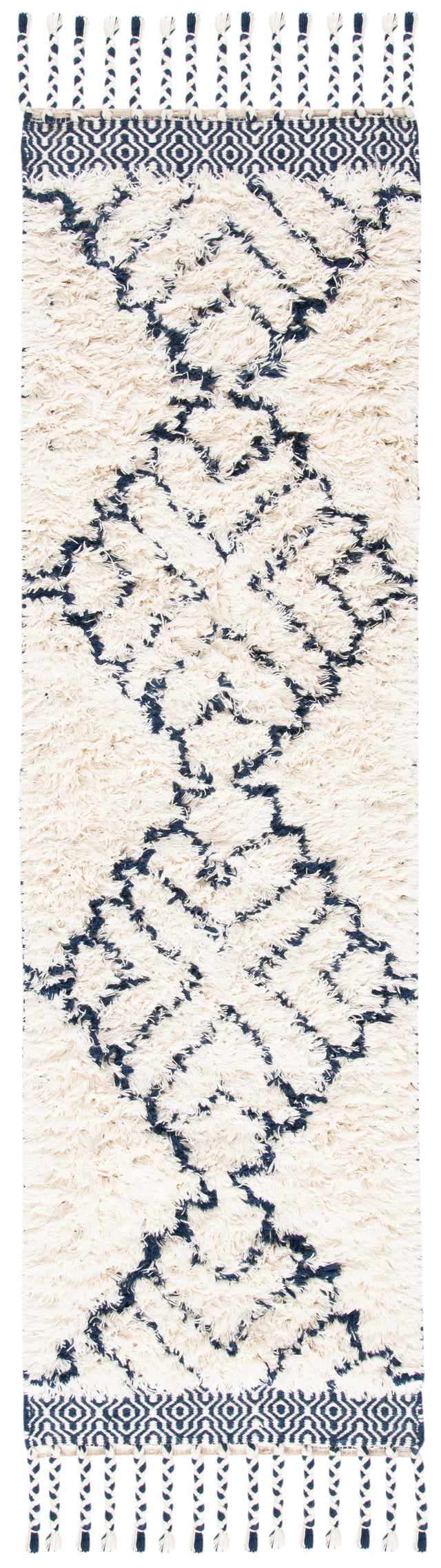 Safavieh Casablanca Csb251A Ivory/Navy Area Rug