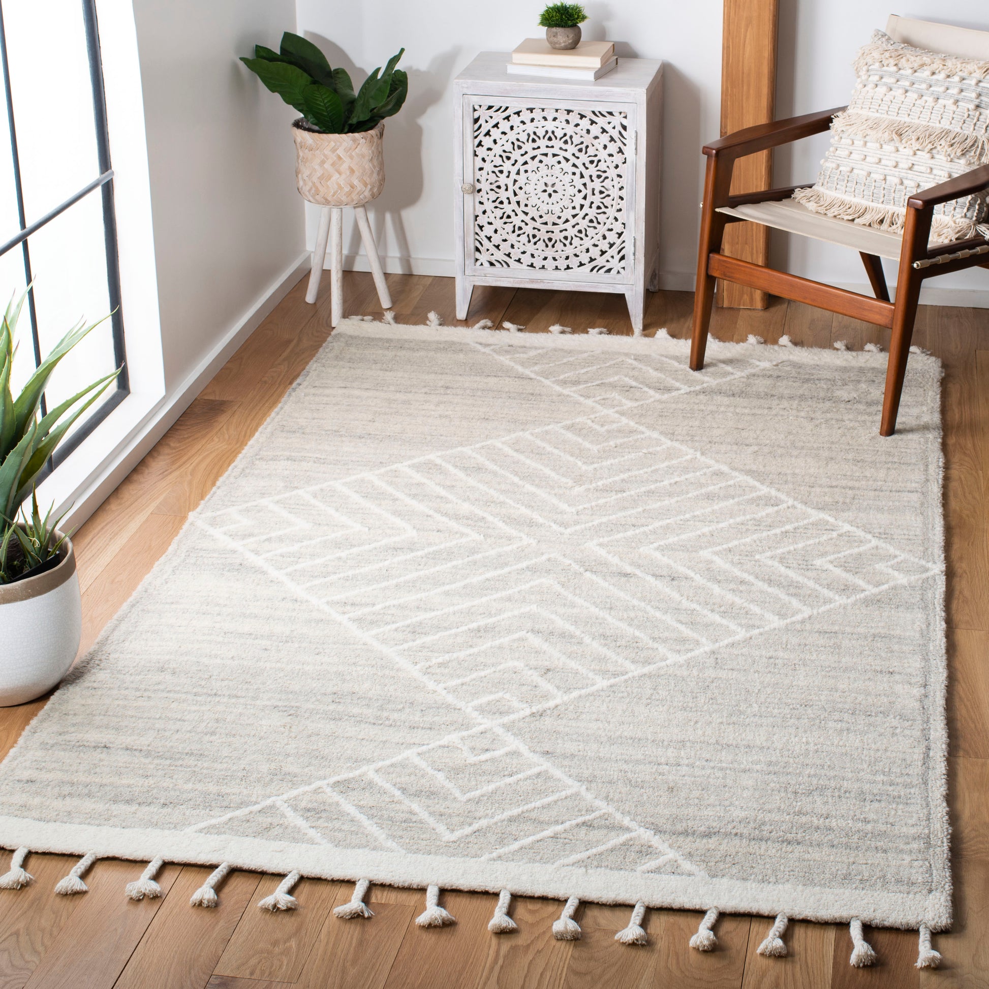 Safavieh Casablanca Csb451B Beige/Ivory Area Rug