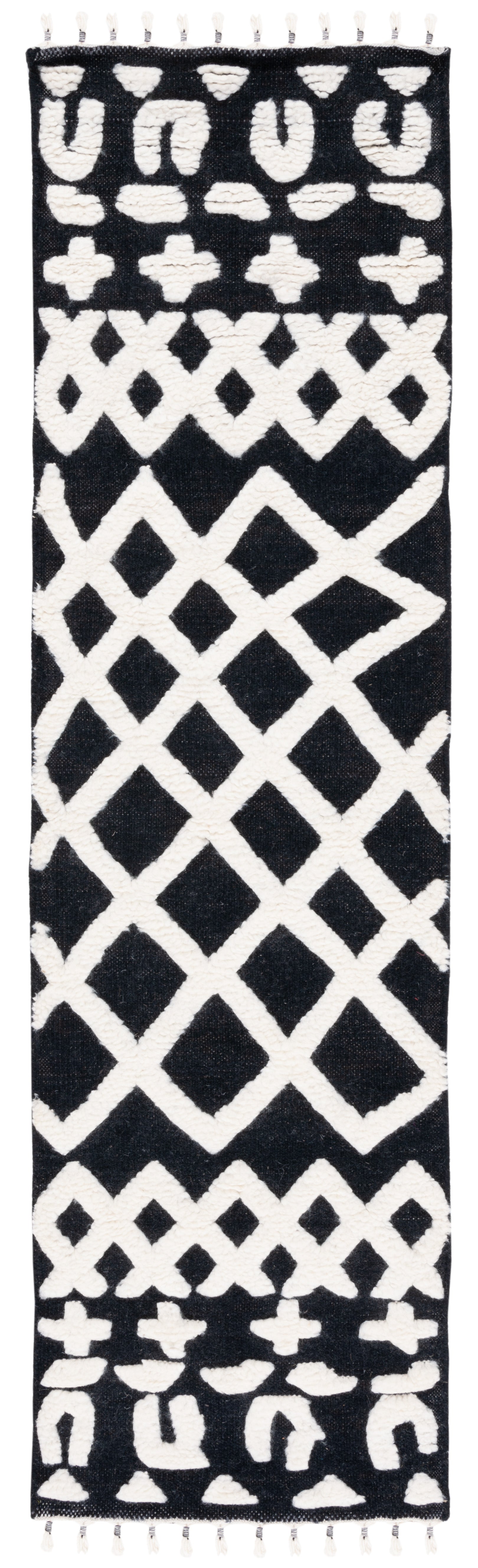 Safavieh Casablanca Csb524Z Black/Ivory Area Rug