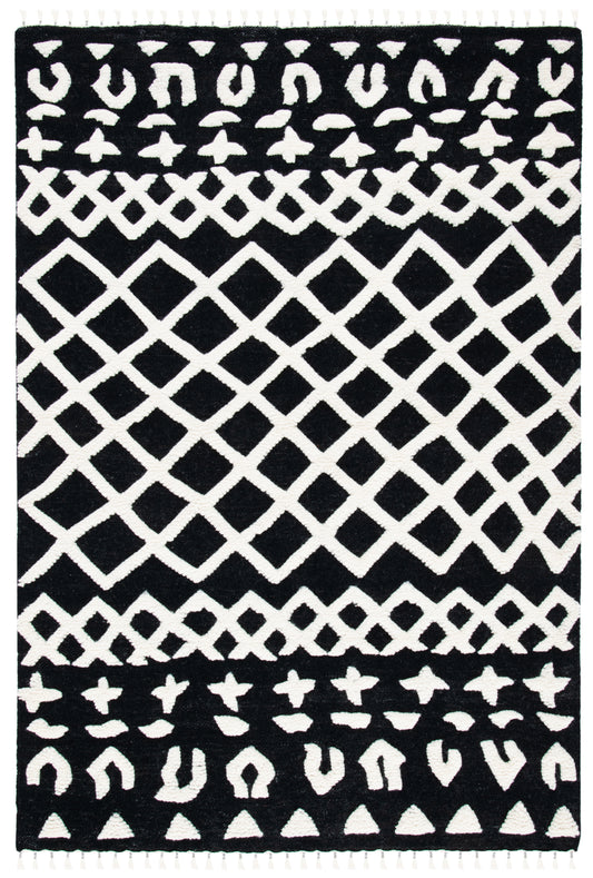 Safavieh Casablanca Csb524Z Black/Ivory Area Rug