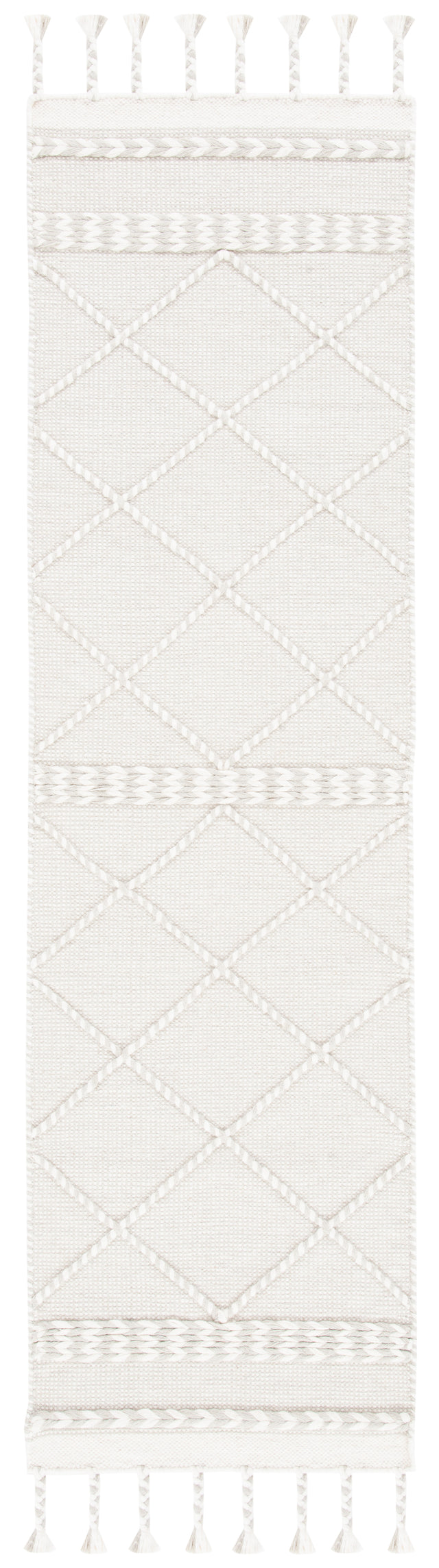 Safavieh Casablanca Csb575G Silver/Ivory Area Rug