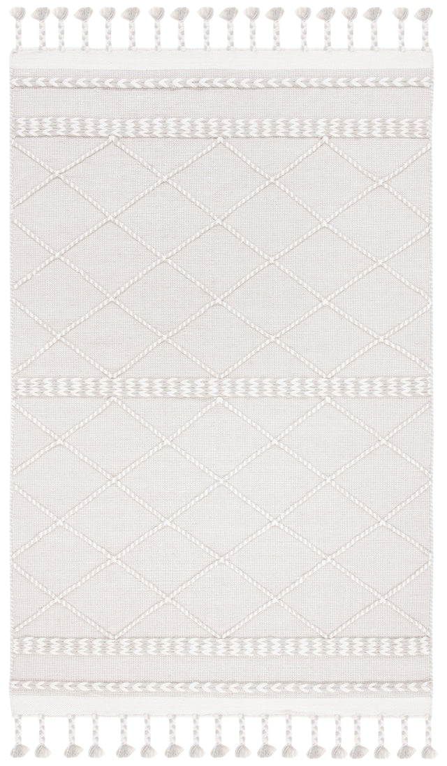 Safavieh Casablanca Csb575G Silver/Ivory Area Rug