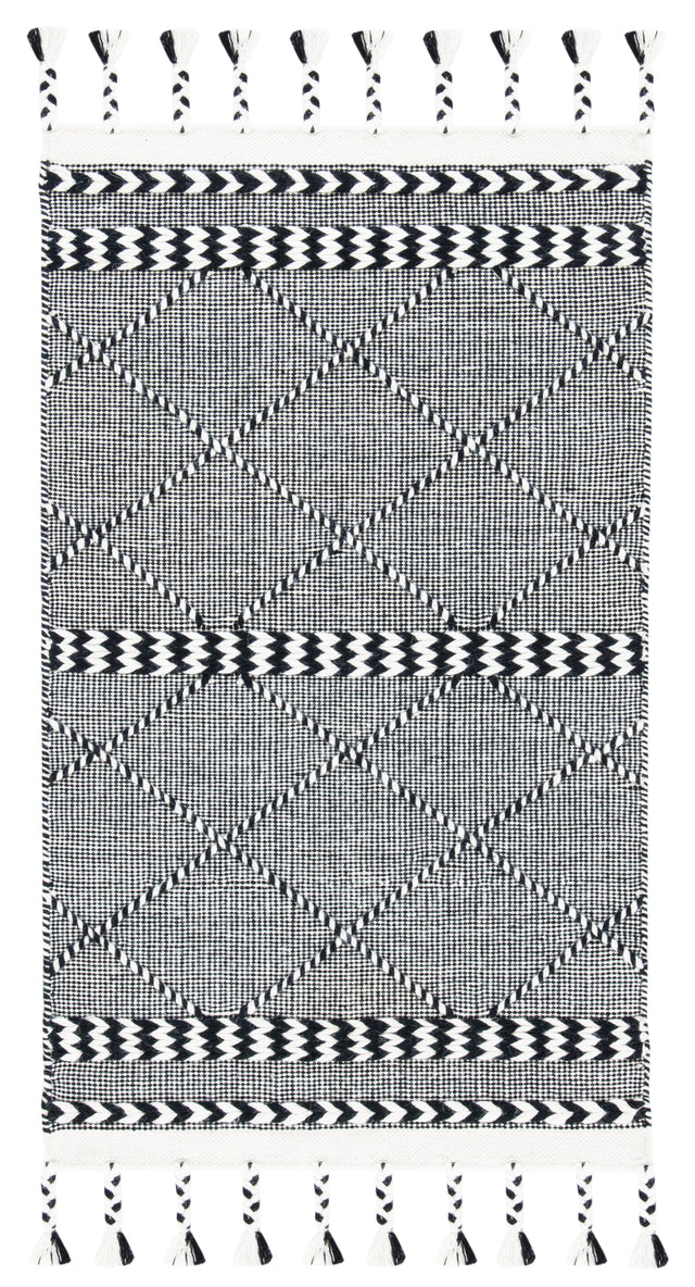 Safavieh Casablanca Csb575Z Black/Ivory Area Rug