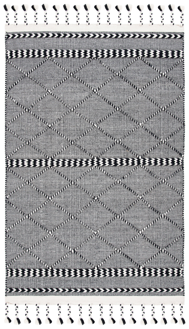 Safavieh Casablanca Csb575Z Black/Ivory Area Rug