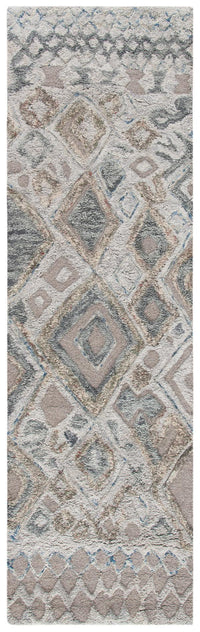 Safavieh Casablanca Shag Csb618X Grey/Olive Area Rug