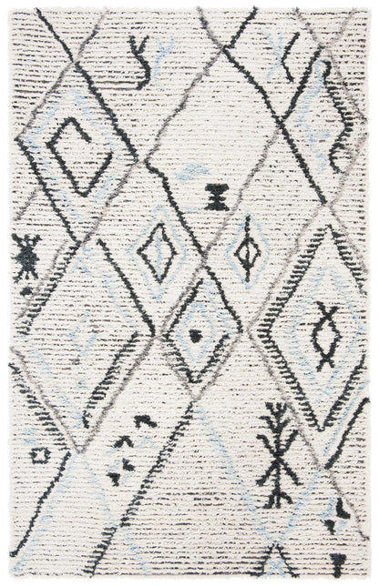 Safavieh Casablanca Shag Csb637A Grey/Ivory Area Rug