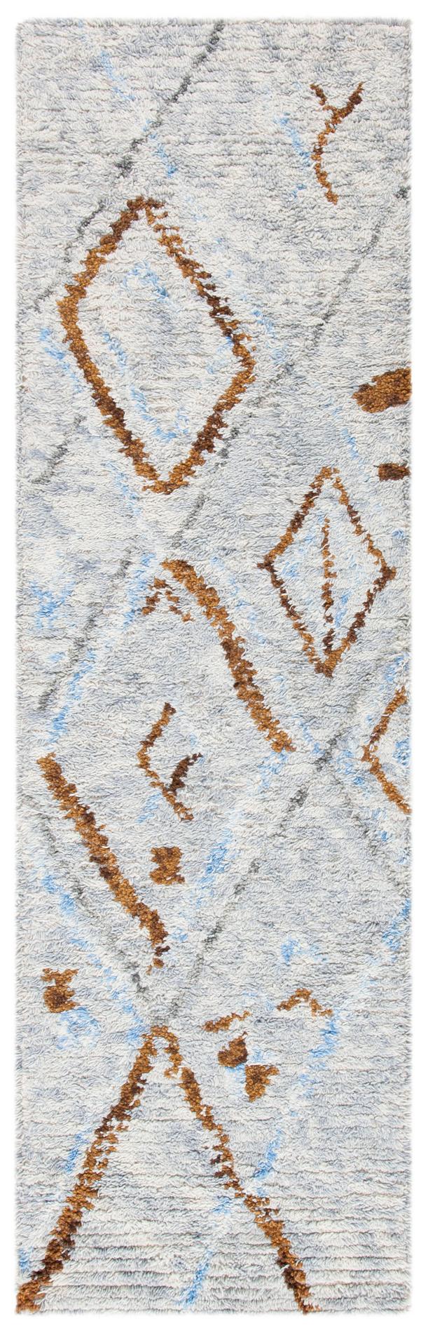 Safavieh Casablanca Shag Csb637F Grey/Blue Area Rug