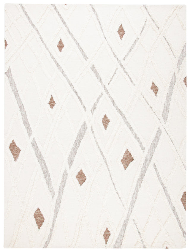 Safavieh Casablanca Csb975A Ivory/Brown Area Rug