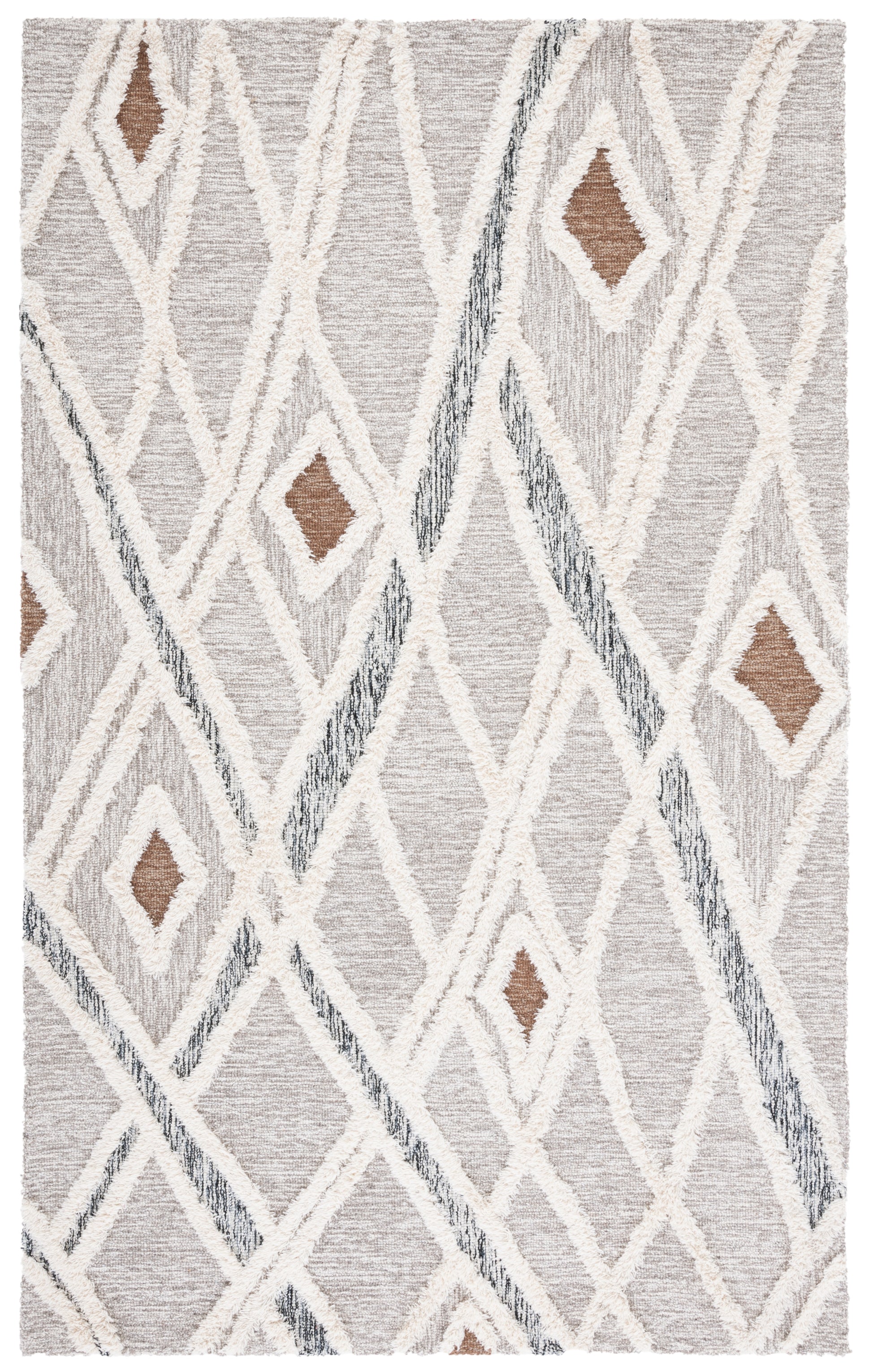 Safavieh Casablanca Csb975F Grey/Ivory Area Rug