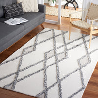 Safavieh Casablanca Csb977A Ivory/Black Area Rug