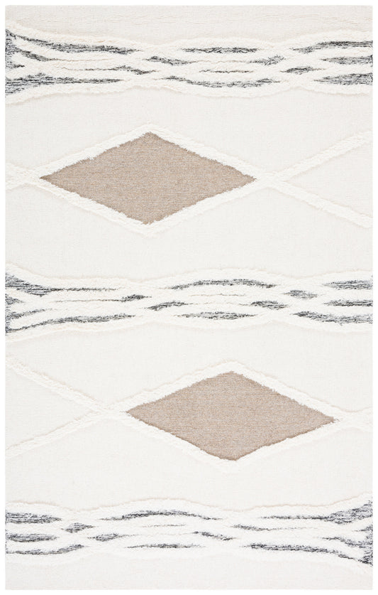 Safavieh Casablanca Csb981A Ivory/Brown Area Rug