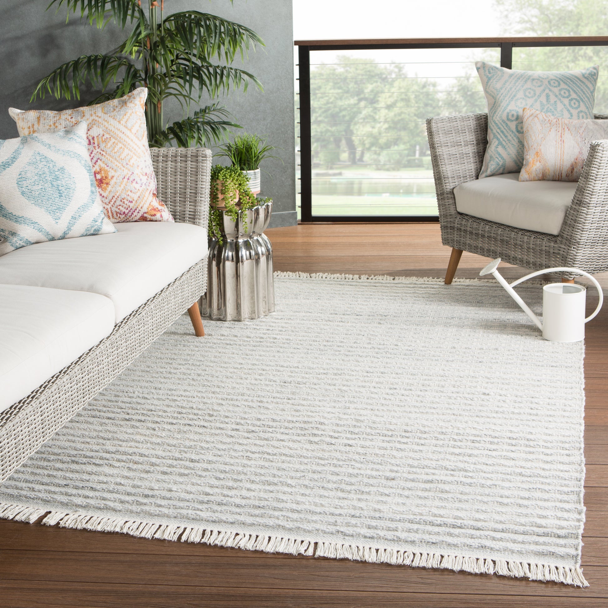 Jaipur Castillo Torre Csl01 Light Gray/Cream Area Rug