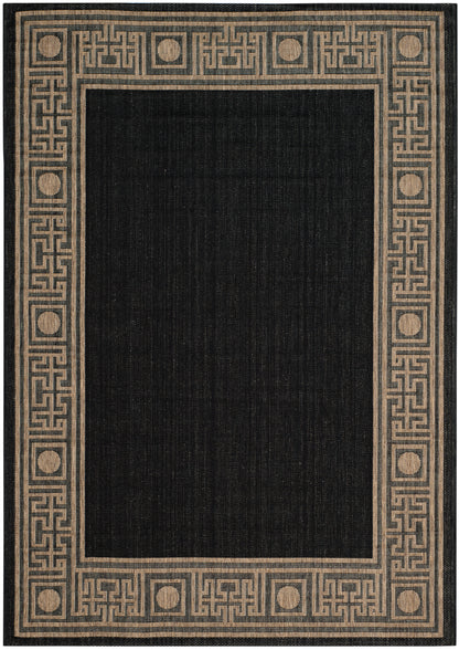 Safavieh Courtyard Cy5143G Black/Coffee Area Rug