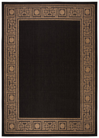 Safavieh Courtyard Cy5143G Black/Coffee Area Rug