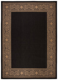 Safavieh Courtyard Cy5143G Black/Coffee Area Rug