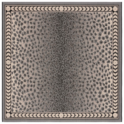 Safavieh Courtyard Cy6100 Grey/Black Area Rug