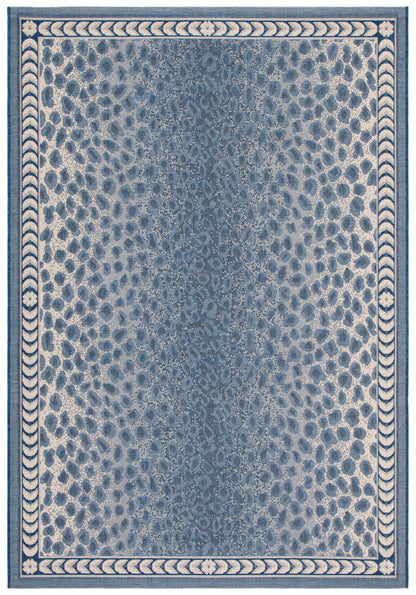 Safavieh Courtyard Cy6100-25812 Navy/Beige Area Rug