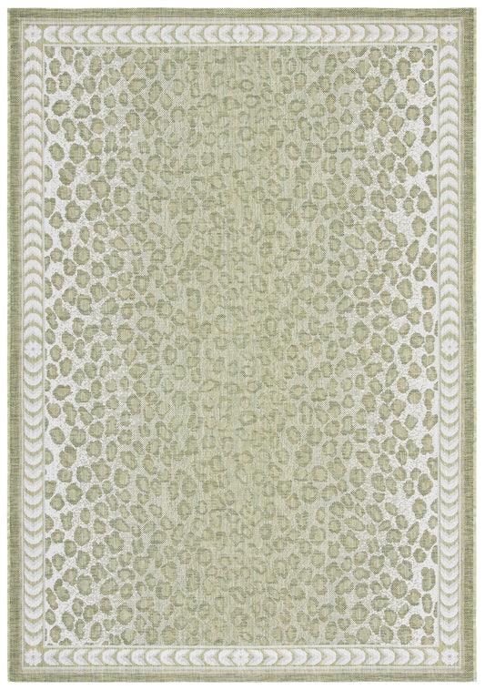 Safavieh Courtyard Cy6100-52712 Light Green/Ivory Area Rug