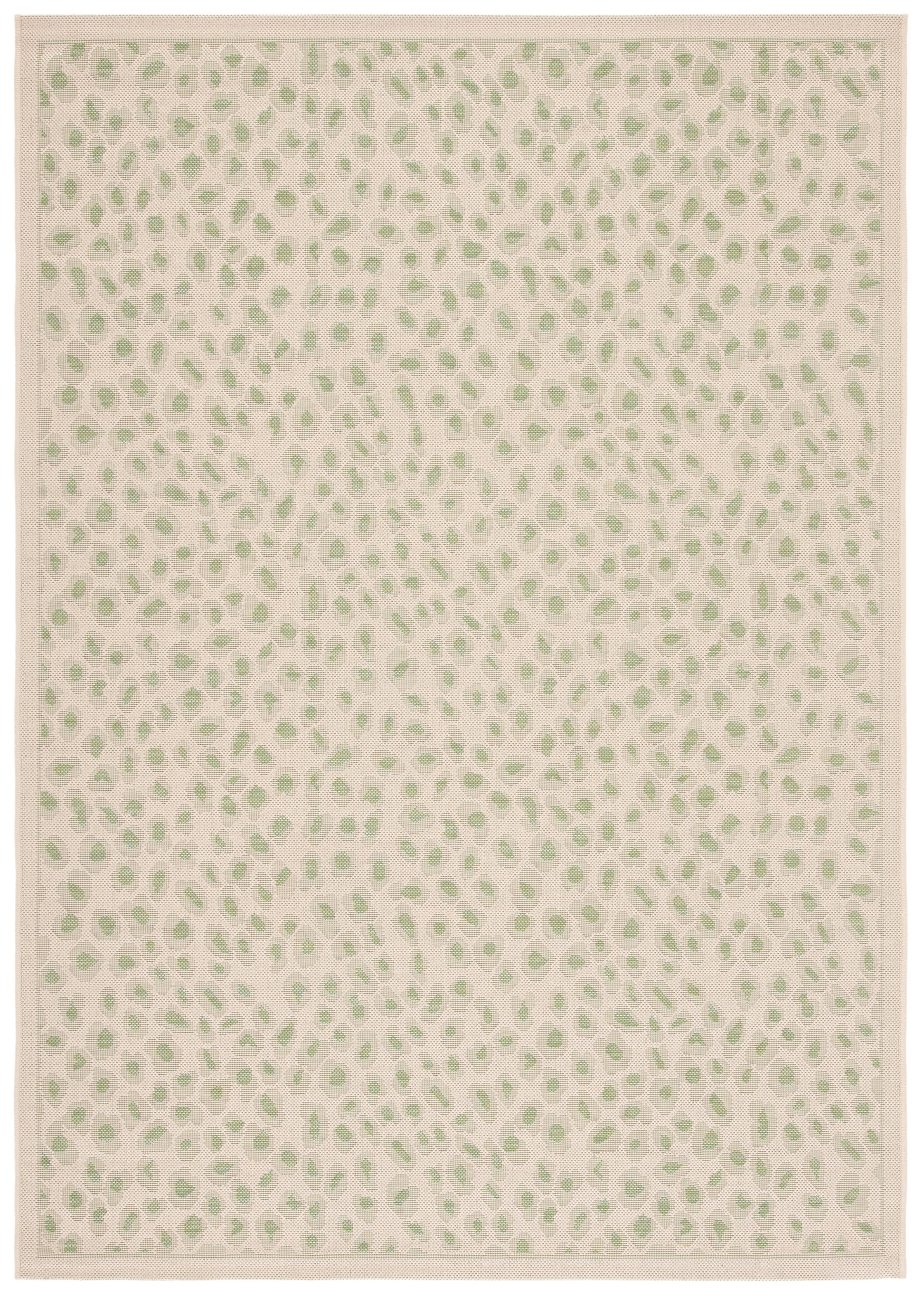 Safavieh Courtyard Cy6104-45312 Beige/Green Area Rug