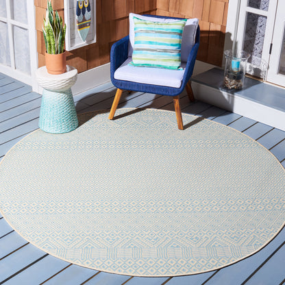 Safavieh Courtyard Cy6235 Beige/Aqua Area Rug