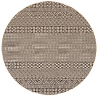 Safavieh Courtyard Cy6235 Beige/Black Area Rug