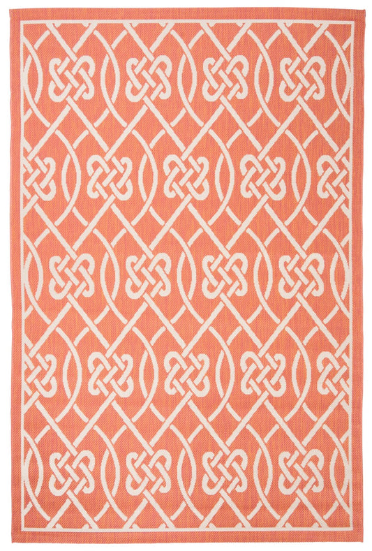 Safavieh Courtyard Cy6302-231 Terracotta/Light Beige Area Rug