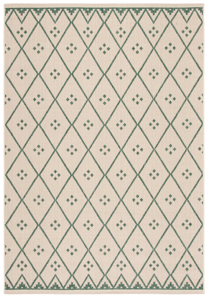 Safavieh Courtyard Cy6303-322 Beige/Green Area Rug