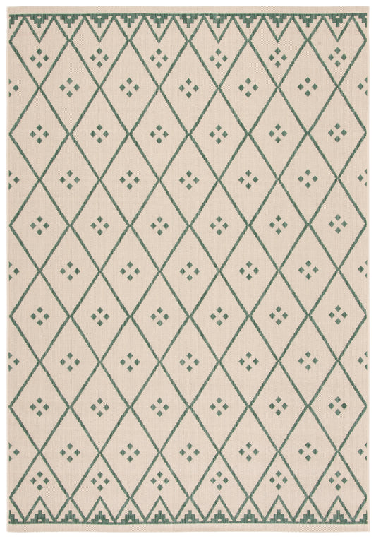 Safavieh Courtyard Cy6303-322 Beige/Green Area Rug